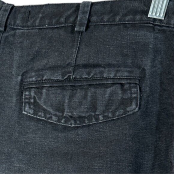 Isabel Marant Linen Blend Black Pant Size 40 - Picture 11 of 13